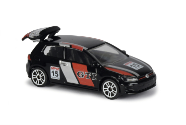 Preview: Majorette 212084009Q02 - VW Golf GTI Racing, schwarz