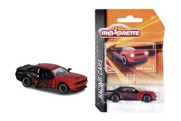 Majorette 212084009Q14 - Racing Dodge Demon + Sammelkarte