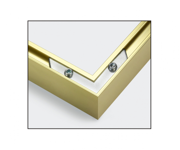 Schipper 605170704 - Alurahmen Quattro Gold 18 x 24 cm