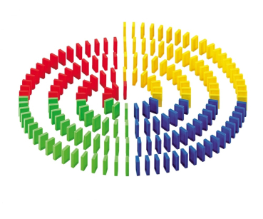 Preview: NORIS 606065644 - Domino Run 200 Steine