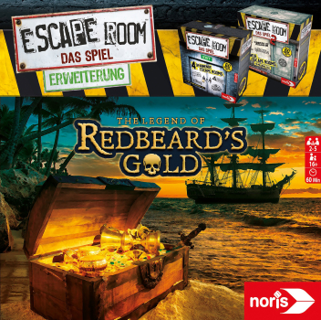 Noris 606101797 - Escape Room The Legend of Redbeard's Gold