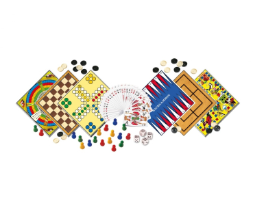 NORIS 606111687 - Spieleklassiker 200 Spielemöglichkeiten