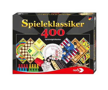 NORIS 606111688 - Spieleklassiker 400 Spielmöglichkeiten