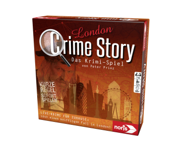 Noris 606201970 - Crime Story London, Das Krimi-Spiel