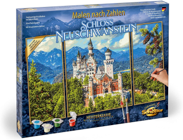 Schipper 609260837 MNZ - Schloss Neuschwanstein (Triptychon)