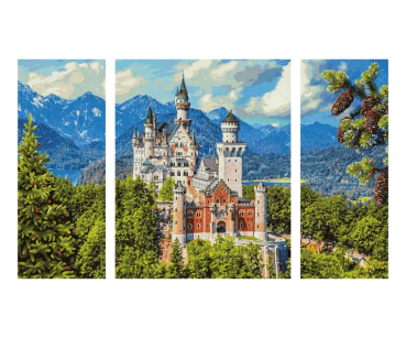 Schipper 609260837 MNZ - Schloss Neuschwanstein (Triptychon)