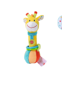 Nicotoy 6305792271 - Nicotoy Baby Quietscher Giraffe