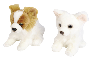Preview: Nicotoy 6305838252 - Plüschhund Chihuahua, 2-fach farblich sortiert