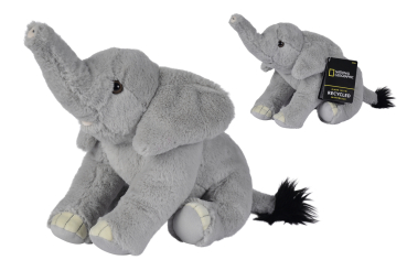 Simba 6315870101 - Disney National Geographic Afrikanischer Elefant, ca.25 cm