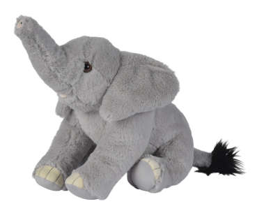 Simba 6315870101 - Disney National Geographic Afrikanischer Elefant, ca.25 cm