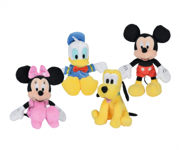 Simba 6315874845 - Disney MMCH Core Plüschfreunde 25 cm, 4fach sortiert