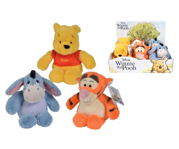 Simba 6315876985 - Disney Winnie the Pooh Snuggletime ca.17 cm, Winnie Puuh