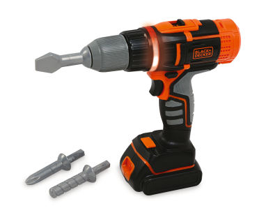 Smoby 360106 - Black-Decker Akkuschrauber batteriebetrieben