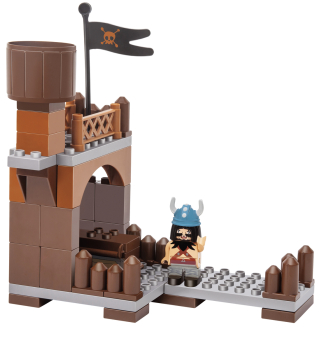 Preview: BIG 800057066 - Playbig Bloxx Wickie Svens Festung