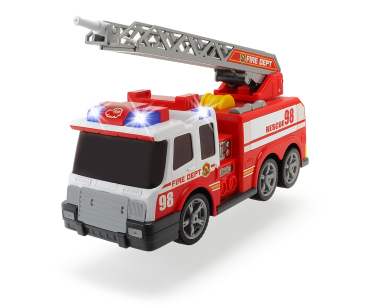 Preview: Dickie 203308358 - Fire Brigade, Feuerwehrauto mit Freilauf