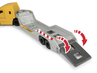 Dickie 203725005 - Construction - Mack/Volvo Micro Builder Truck