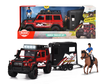 Dickie 203837018 - Playlife, Horse Trailer Set