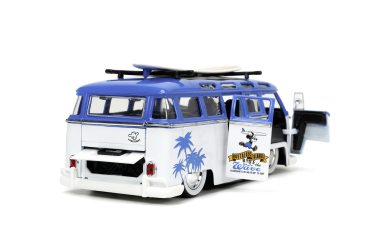 Jada 253075001 - 1:24 Mickey Mouse & Volkswagen T1 Bus mit Figur