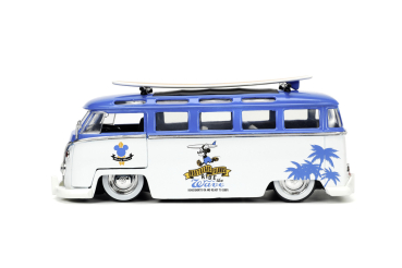Jada 253075001 - 1:24 Mickey Mouse & Volkswagen T1 Bus mit Figur