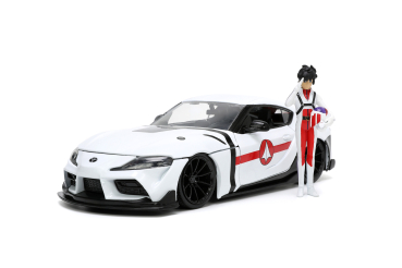 Jada 253255050 - 1:24 Robotech R. Hunter ´20 Toyota Supra mit Figur
