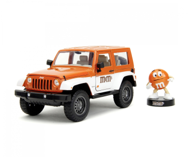 Preview: Jada 253255068 - 1:24 M&Ms Orange 2007 Jeep Wrangler