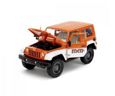 Preview: Jada 253255068 - 1:24 M&Ms Orange 2007 Jeep Wrangler