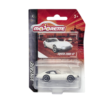 Preview: Majorette 212052010Q08 - Vintage Toyota 2000 GT weiss