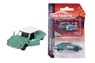 Majorette 212052010Q11 - Vintage Citroën DS 19, green
