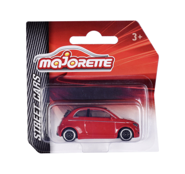 Majorette 212053051Q08 -Street Cars Fiat 500 Icon, rot