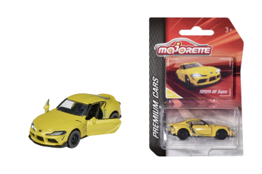 Majorette 212053052Q29 - Premium Cars Toyota GR Supra gelb