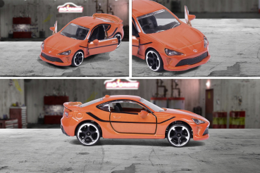 Majorette 212053052Q32 - Premium Cars Toyota GT86, orange