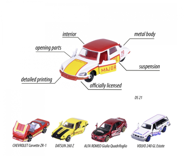 Preview: Majorette 212054101 - Anniversary Edition 5 Pieces Giftpack