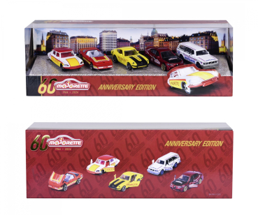 Majorette 212054101 - Anniversary Edition 5 Pieces Giftpack