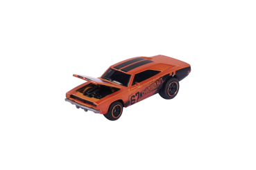 Preview: Majorette 212084009Q29 - Racing Dodge Charger R/T, orange