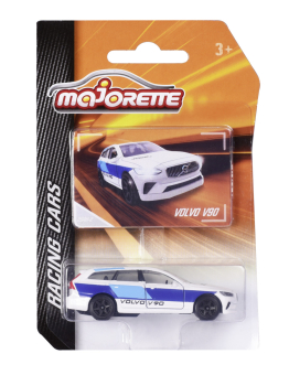 Preview: Majorette 212084009Q30 - Racing Volvo V90, blau/weiss