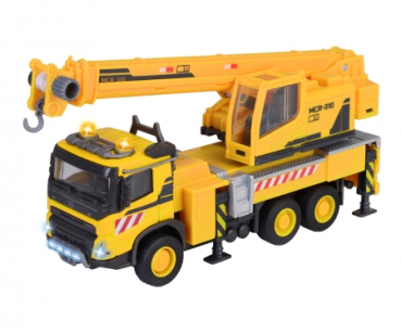 Majorette 213723004 - Volvo Truck Crane