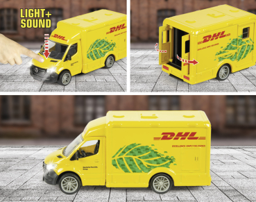 Majorette 213742000 - Mercedes-Benz Sprinter DHL