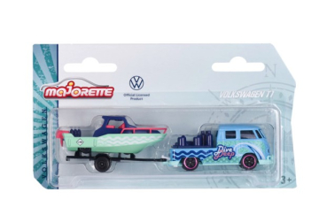 Majorette 212055007 - VW The Originals Trailer Asstortment