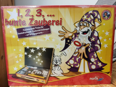Noris 606321164 - 1,2,3, Bunte Zauberei