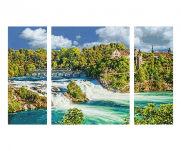 Schipper 609260888 MNZ - Naturschauspiel Rheinfall (Triptychon)