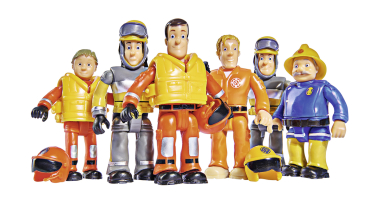 Simba 109251027 - Feuerwehrmann Sam Einzelfigur im Ei mit Zubehör II, 6-fach sortiert