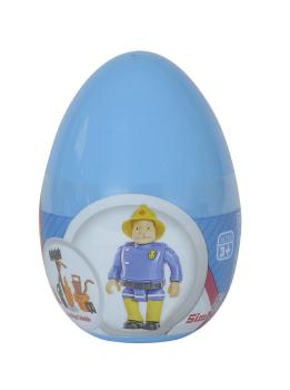 Preview: Simba 109251027 - Feuerwehrmann Sam Einzelfigur im Ei mit Zubehör II, 6-fach sortiert