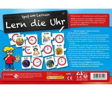 NORIS 606076152 - Lern die Uhr