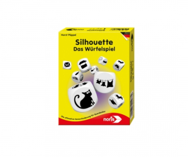 NORIS 606121478 - Silhoutte Würfelspiel