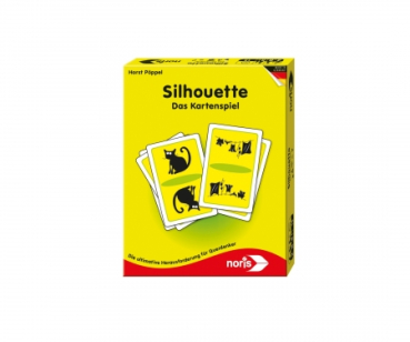NORIS 606121477 - Silhouette Kartenspiel