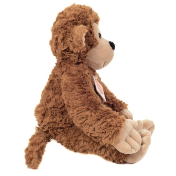 Teddy Hermann 939450 - Äffchen Ricky ca. 32 cm, HERZEKIND