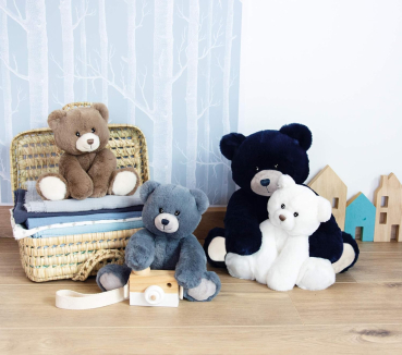 Preview: Histoire d'ours Ours Oscar – Blue Jean 25 cm HO3024 Blau klein