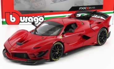 BURAGO BU16012CAR2 - 1:18 Ferrari FXX-K EVO Hybrid 6.3 V12 2018 ROSSO FUOCO