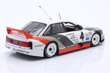 WERK83 W1806003 - 1:18 WERK83 1:18 AUDI 90 QUATTRO TEAM AUDI SPORT #4 2nd PORTLAND IMSA 1989 H.J.STUCK
