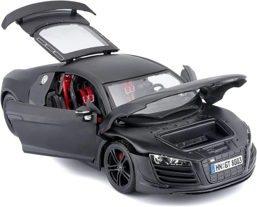 Preview: Maisto 31395 - 1:18 Audi R8 GT3 matt schwarz